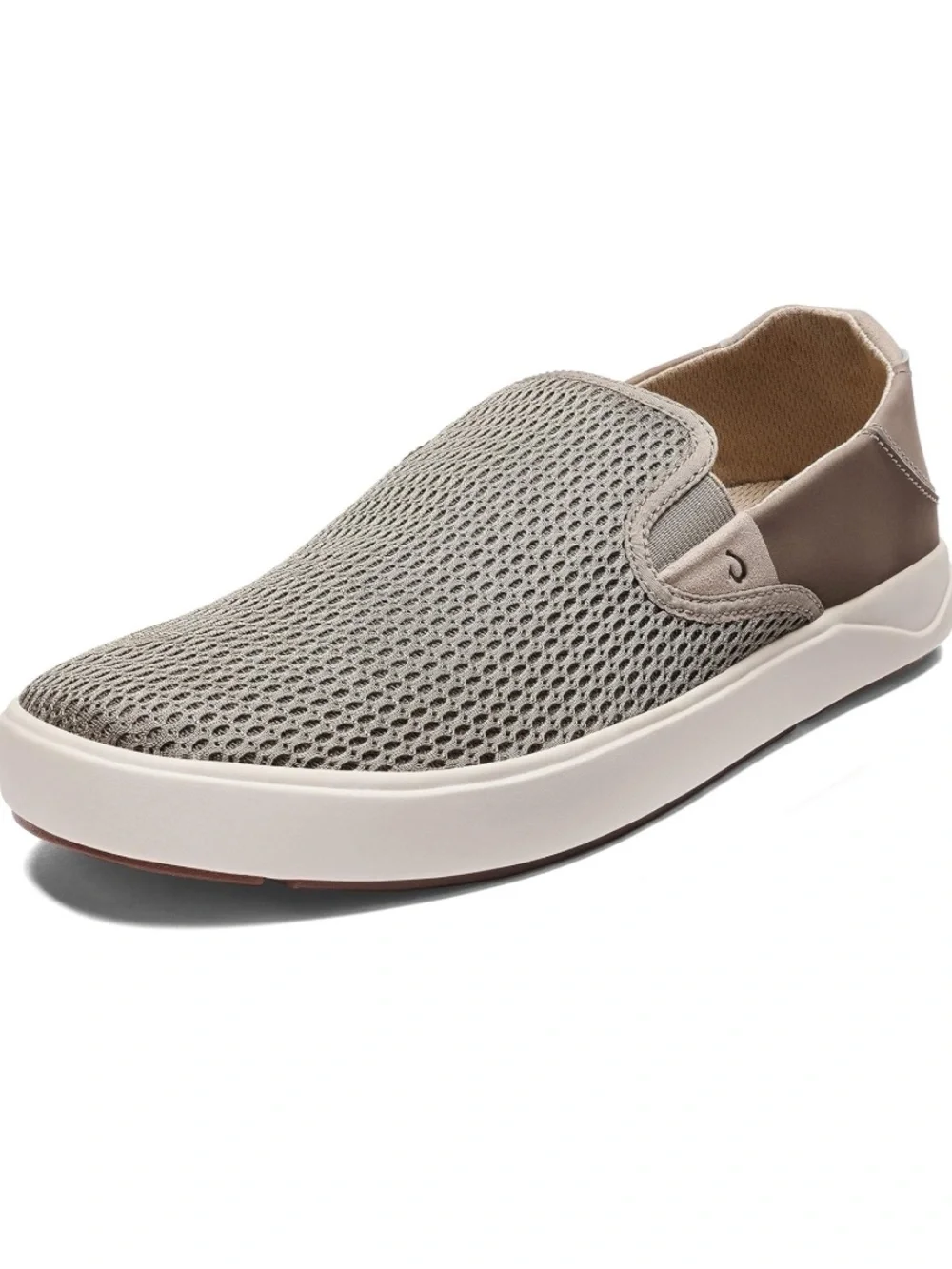 Olu'Kai Lae'ahi Breathable Lightweight Slip On Boat Shoes Loafers Mens 8 Clay